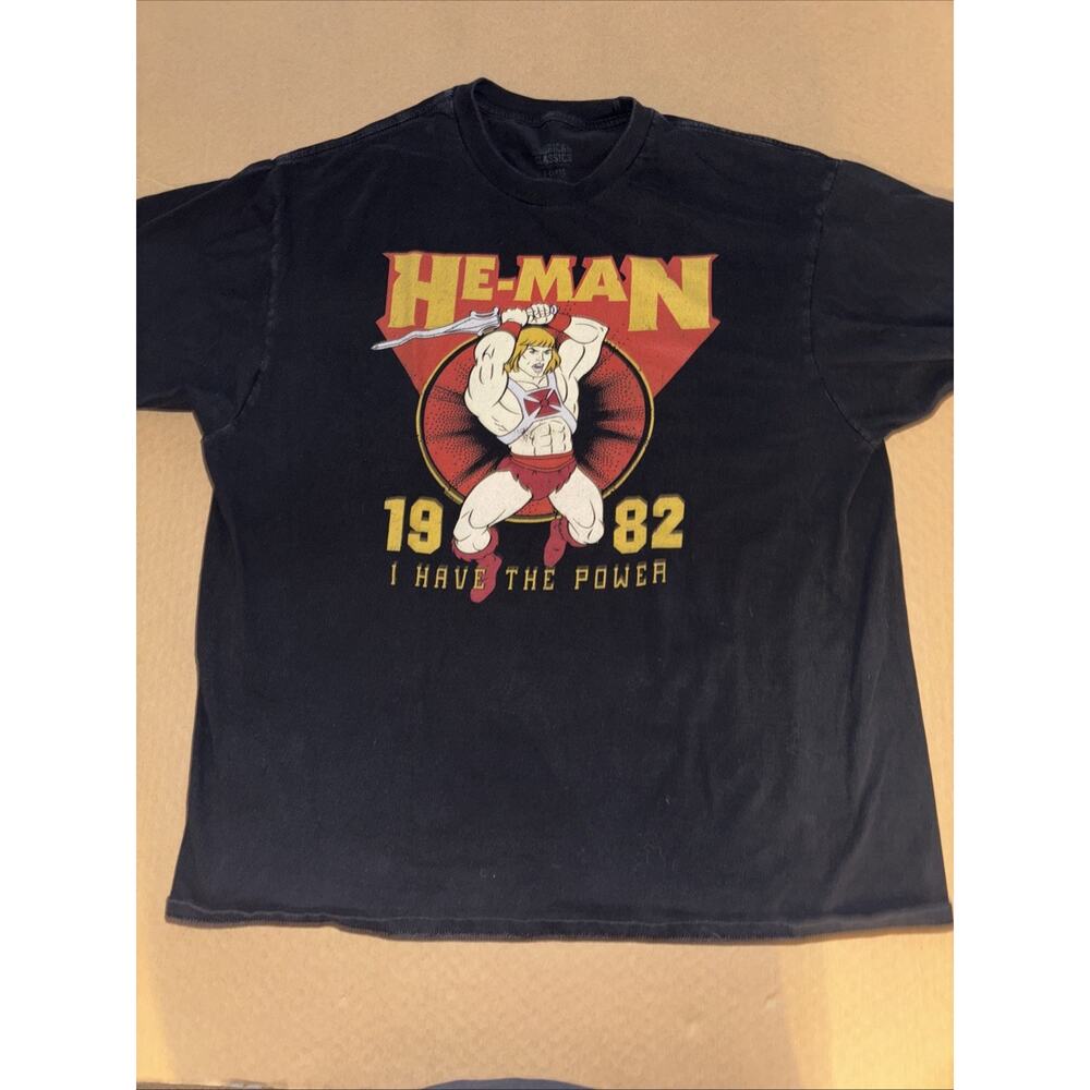 He-Man Graphic T-shirt Modern XL 23x29